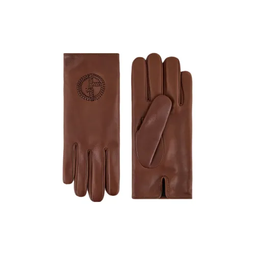 GIORGIO ARMANI Lambskin, Cashmere, Leather Gloves Men's