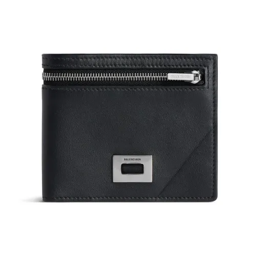 Balenciaga Rodeo Телячья кожа Кошелек Мужской Черный