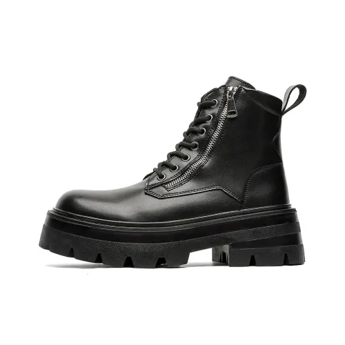 Cachiotti KAQIAODI Короткий Мартин Ботин Мужской Черный