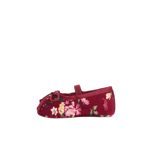 Polo Ralph Lauren Allie Low Топ Предход Обувь для Малышей Красный Infant и Toddler