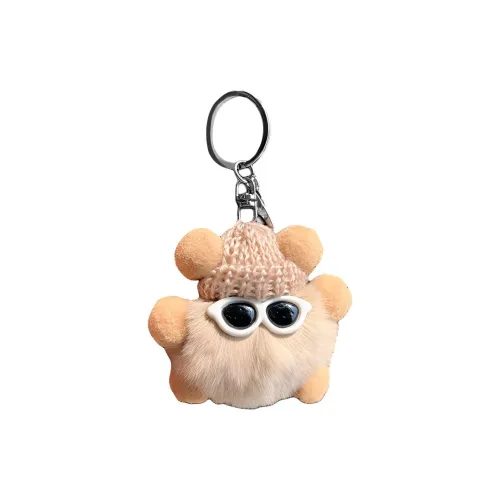JOY FUER Маленький угольный шарик Bag Charm Куклы Плюшевая кукла Украшение 8 см Высокий