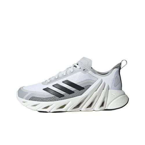 Adidas ALL DAY BOOM Противоскользящий и Дышащий Низкий Топ Повседневные Беговые Кроссовки Мужские Белые Серые