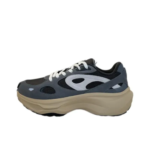 ANTA SNEAKERVERSE Повседневный Низкий Топ Серый Замковый/Переработанный Серый/Слоновая Кость Мужской