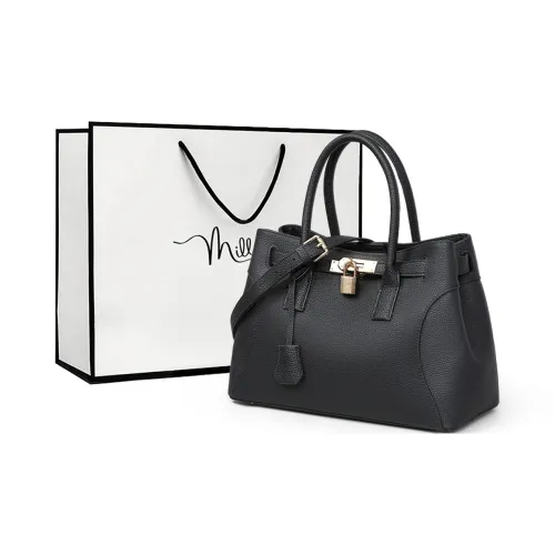 MILLIE'S Сумка через плечо из коровьей кожи с синтетической кожей женская черная