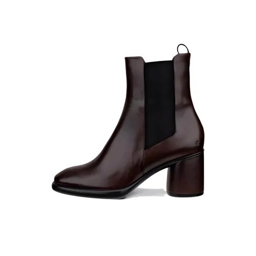 Ecco Короткий Челси 5,5 см Женские Мокко