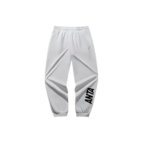 Anta Life Collection Серый Фотиния Серый Мужские Вязаные Тренировочные Штаны