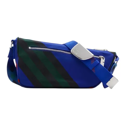 Burberry Shield Полиэстер Курьерская Сумка Сумка через плечо Маленькая Мужская Рыцарь Синий