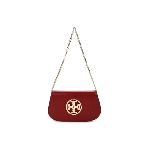 TORY BURCH Кожа Через плечо Ручная Сумка на плечо Женская Бургунди