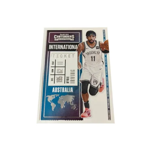 Панини Dallas Mavericks Kyrie Irving GOD OF Баскетбол Австралия Шар Game Ticket Игрок Карта Rare Карта