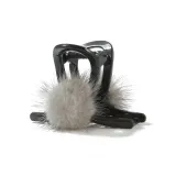 Серый, шерсть, шар, блестящий