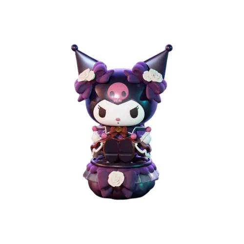 Санрио Kuromi My Melody Rose and Rose Collection Фигурка Модная игрушка Милый Кукла Чиби-фигурки
