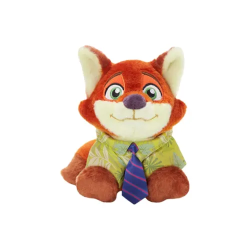 Disney Zootopia Ник Напульсник Кукла Плюшевая Кукла 14,5 см Высота Шанхайский Дисней