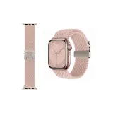 [Парашют Пряжка-Ткань вязаная петля ремень] Светло-розовый