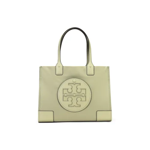 TORY BURCH Ella Ткань + Искусственная кожа Тоут Сумка Сумка для покупок Сумка на плечо Сумка маленькая Женская Оливково-зеленая