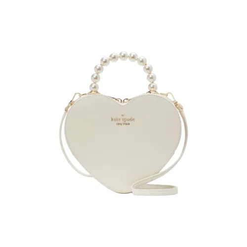 Kate Spade Saffiano кожа сердце-образная сумка сумка через плечо женская цвет Protein Pastry Crust