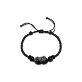 Чёрный, благоприятный, китайский, животные, браслет