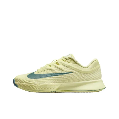 Nike Vapor Pro 3 Теннисные кроссовки Низкий топ Желтый Зеленый Женские