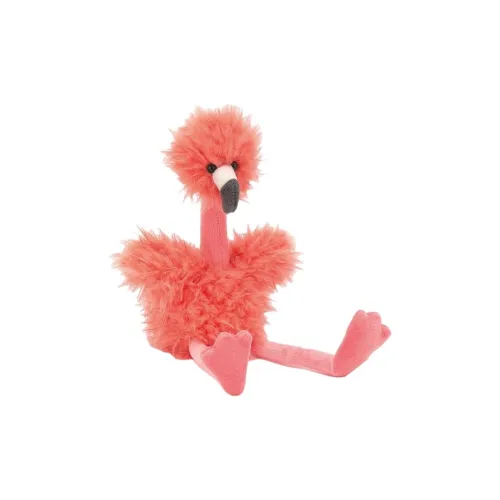 JELLYCAT Коллекция птиц Bouncy Фламинго Куклы Плюшевая кукла 11 30 см Рекомендуемый рост