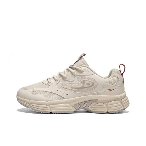Erke Беговые кроссовки Low Top Beige Men's