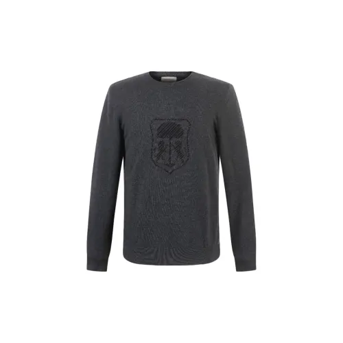 Corneliani Черные Мужские Кашемировые Свитера