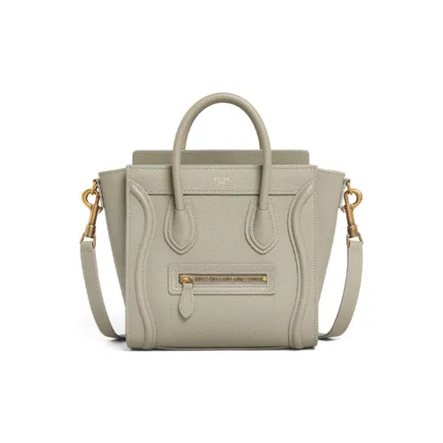 CELINE Лuggage Women's Smoke Gray Green