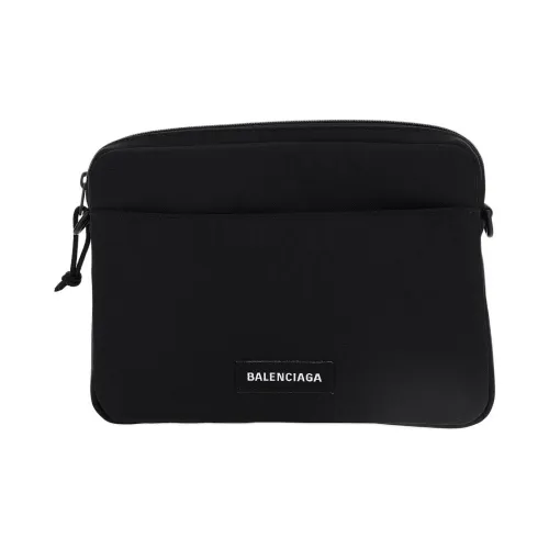 Balenciaga Нейлоновые сумки через плечо сумка на плечо стандартная мужская черная