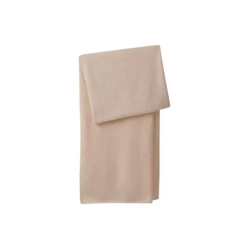 MUJI Кашемир Овечья шерсть Палантины Унисекс Бежевый Коричневый