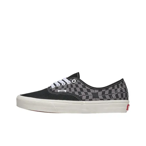 Vans Authentic Low-Top Canvas Shoes Black Gray Color Men's