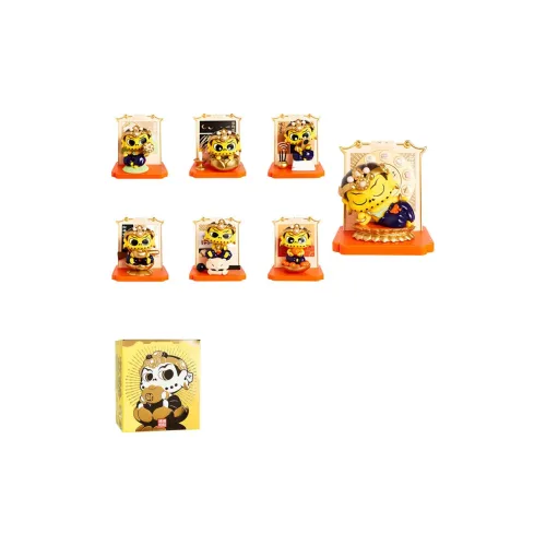 Fufu Stickers Желтый Дзамбала Cultural Creativity Blind Box Single Mystery Box Целая Коробка 6 Упаковок