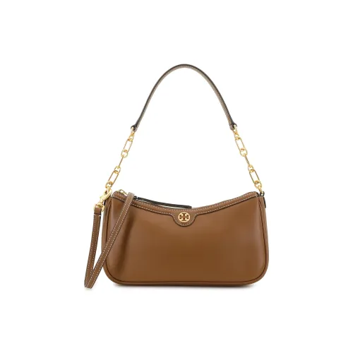 TORY BURCH Кожа Портативный Crossbody Сумка Сумка через плечо Женская Карамель