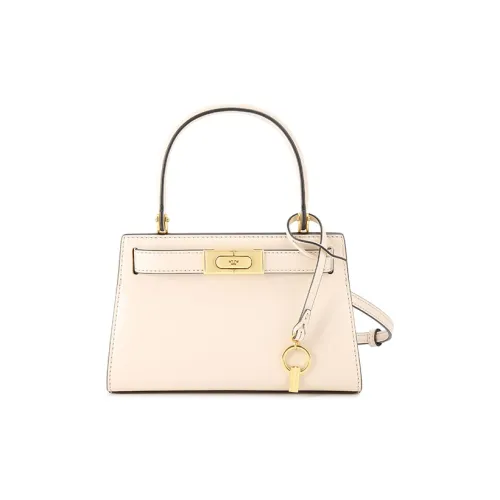 TORY BURCH Lee Radziwill Коровья кожа Сумка через плечо Сумка Мини Женская Экрю