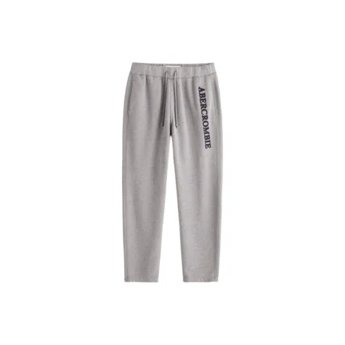 Abercrombie＆Fitch Вязаные спортивные брюки мужские Фотиния серый