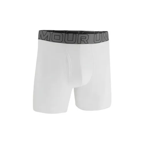 Under Armour Boxerjock 3 Pack White Men's Boxers
