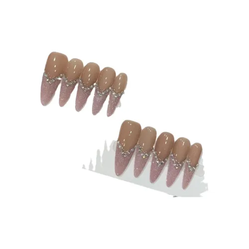 LIANJING [Роскошь] Ручная работа Искусственный Ногтик High END Элегантность Роскошь Premium Beauty 32 мм Заостренный Тип