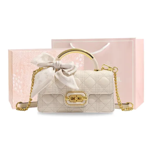 MISS GAIL Сумка через плечо из синтетической кожи стандартная женская цвет экрю бордовый