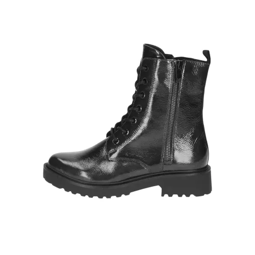 CAPRICE Короткий MID Голень Martin Boot 4CM Женские Черный