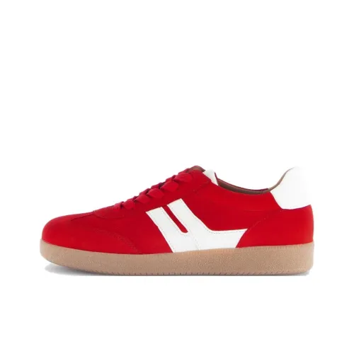 Gabor Модный Низкий Топ Скейтборд Кроссовки Женские Красные