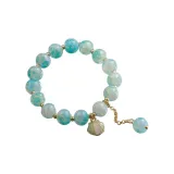 Градиентный Ледяной Кракелюр Кристально-синий