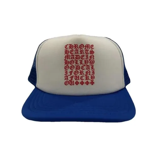 Chrome Hearts Хлопковые кепки Мужские Синие