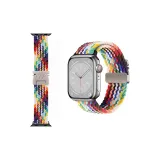 Парашют, пряжка, ткань, вязаный, петля, браслет, официальная радуга