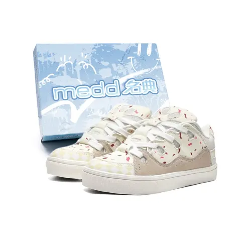 Medd Пухлые туфли визуально увеличивает рост Низкие кроссовки для скейтбординга Унисекс Коробка