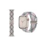 [Парашют Пряжка-Ткани вязаные Loop Ремень] Розовый Белый Серый