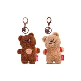 Темно-кофейный рюкзак Медвежонок + Светло-коричневый рюкзак Медвежонок