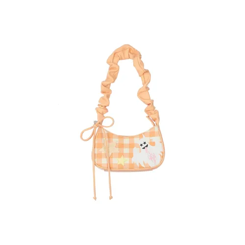 LBPC ПУ (полиуретан) Сумка через плечо Женская Апельсин