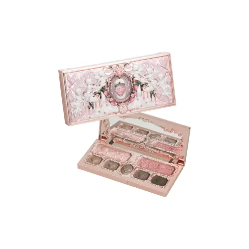 FlowerKnows Strawberry Cupid Collection Лицо Общий Палетка для теней Easy to Blend Natural Matte