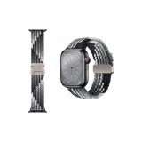 [Парашют Пряжка-Ткань вязаная петля ремень] Темный шоколад