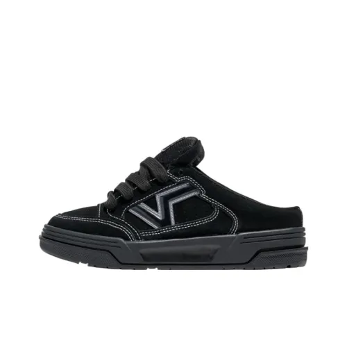 Vans Upland Low Топ Скейтборд Кроссовки Унисекс Черный