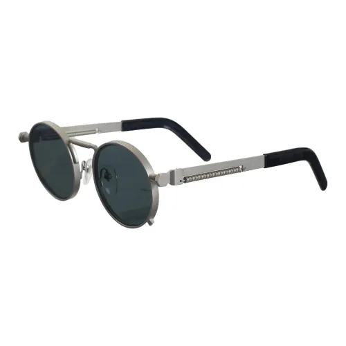 Supreme Металл Круглые Солнцезащитные очки Унисекс Серебряный