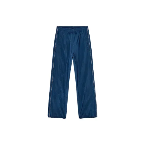 DIESEL Blue Men's Knitted Training Pants DIESEL Синий Мужские Вязаные Спортивные Штаны