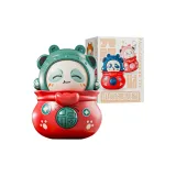 [Зеленый 1 упаковка] Маленькая кукла Little Бог богатства с меняющимся лицом Панда